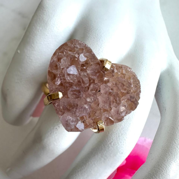 Corazón druzy 4